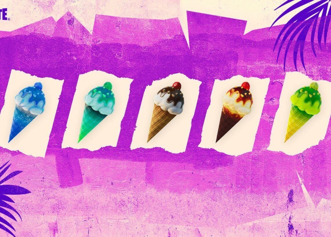 Fortnite ice cream cones: Where to find and how to eat them?