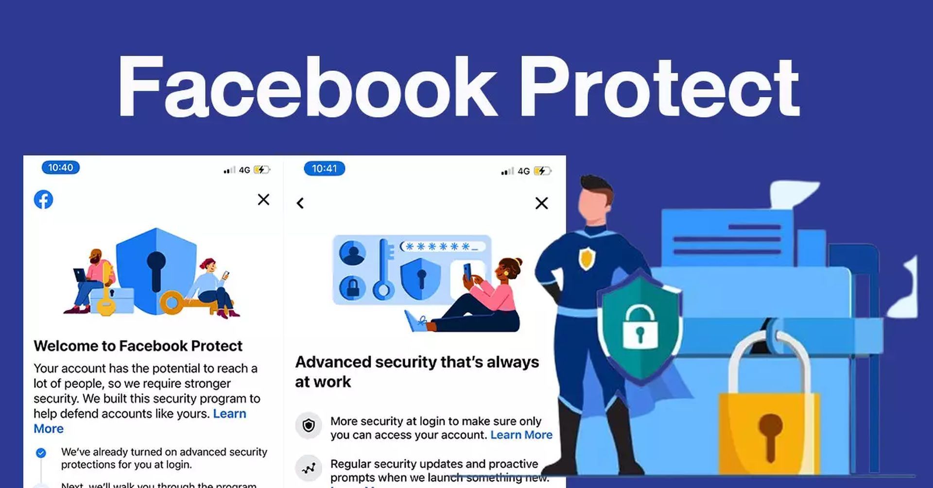 Как исправить, что Facebook Protect не работает