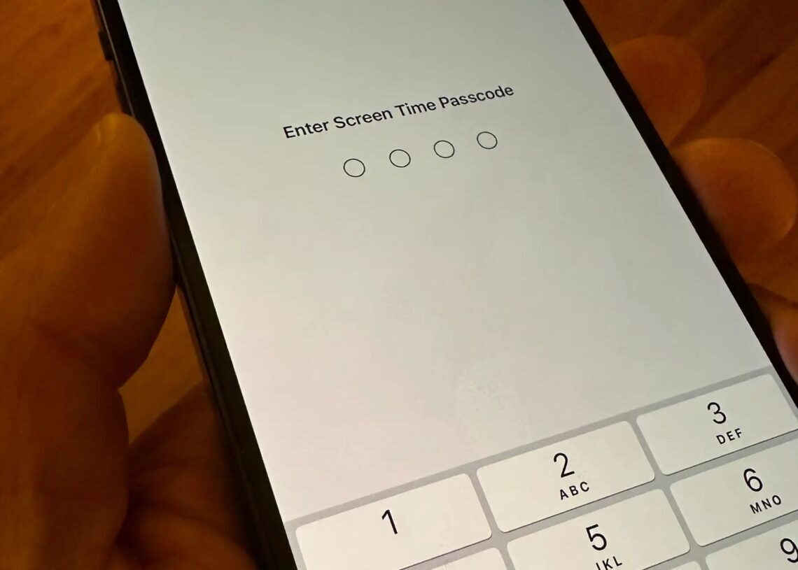 How to reset Screen Time Passcode if forgot