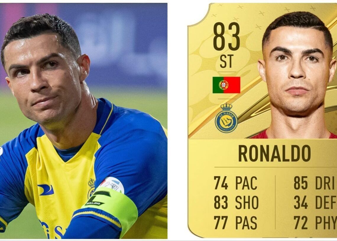Ronaldo EA FC 24 rating