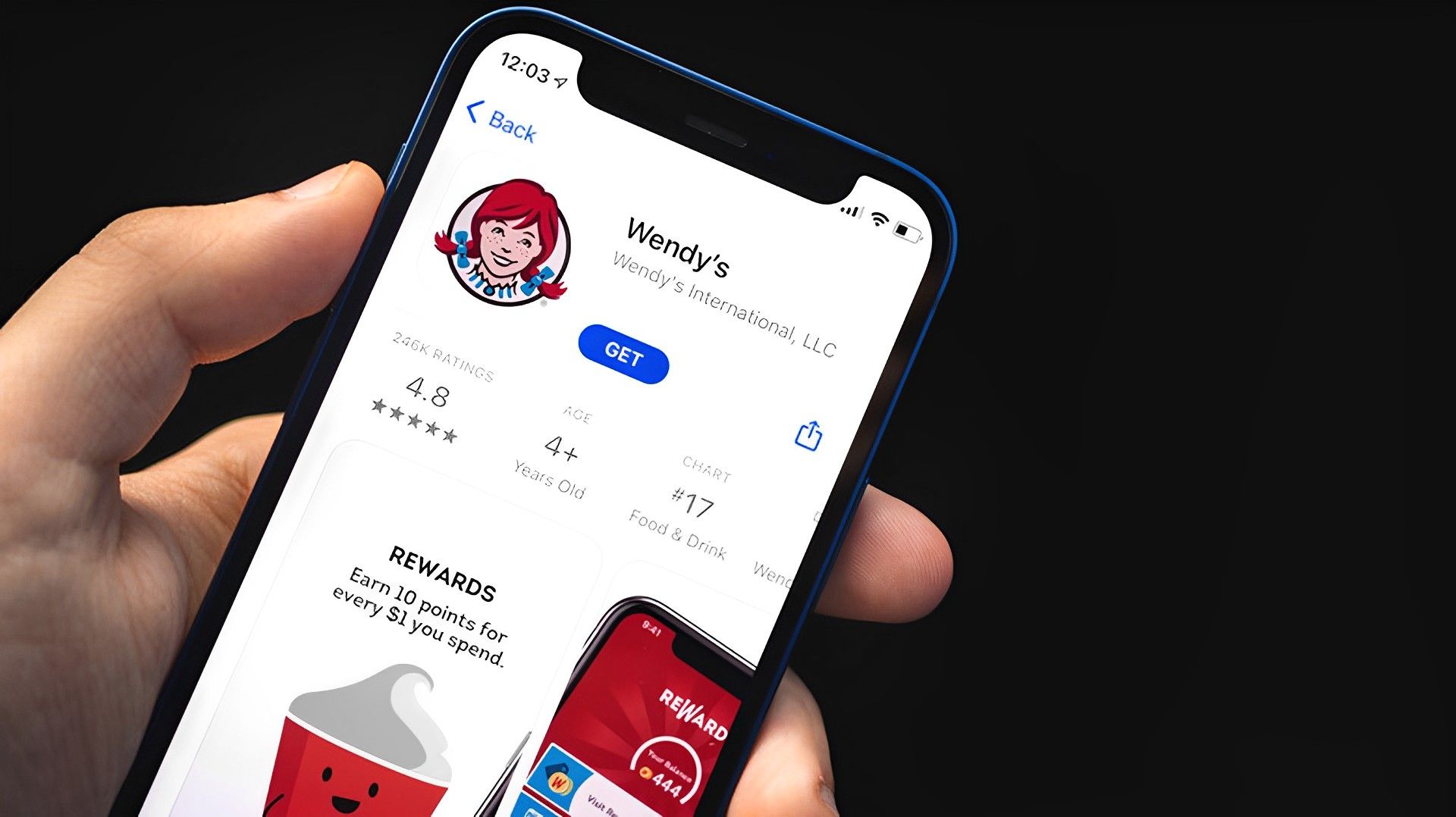 Wendy's app werkt niet