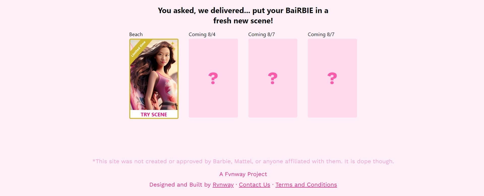 Filtre Barbie Me AI : Découvrez la magie de devenir Barbie (Crédit image)