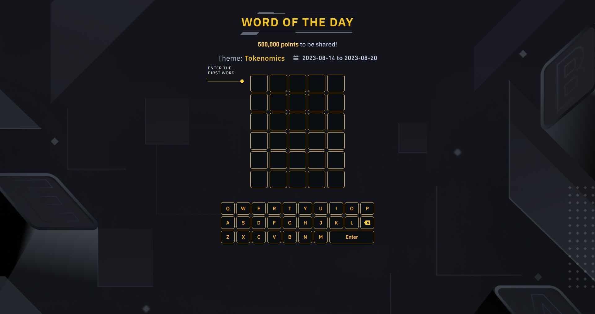 Binance Word of the Day-antwoorden