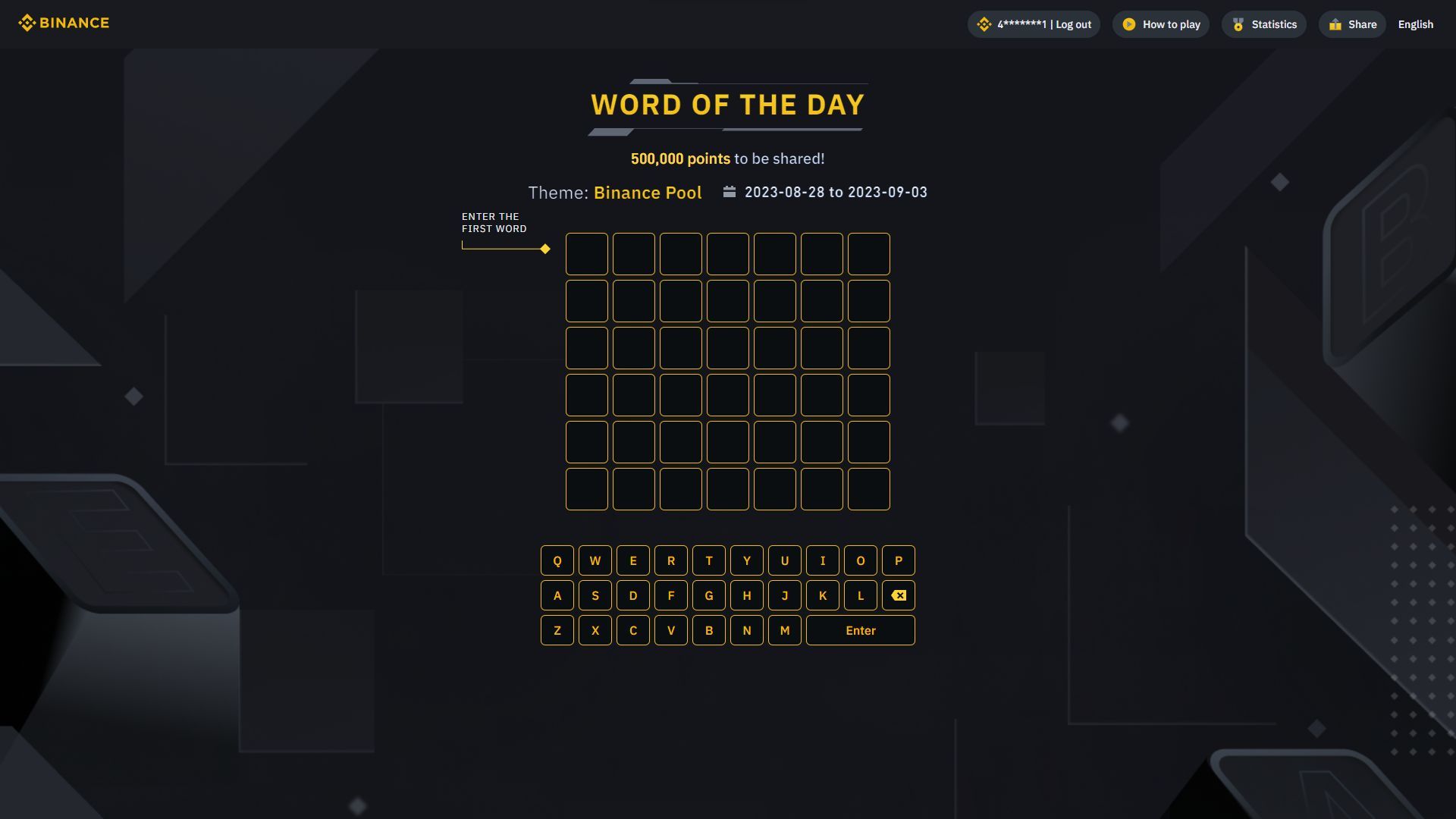 Binance Word of the Day answers
