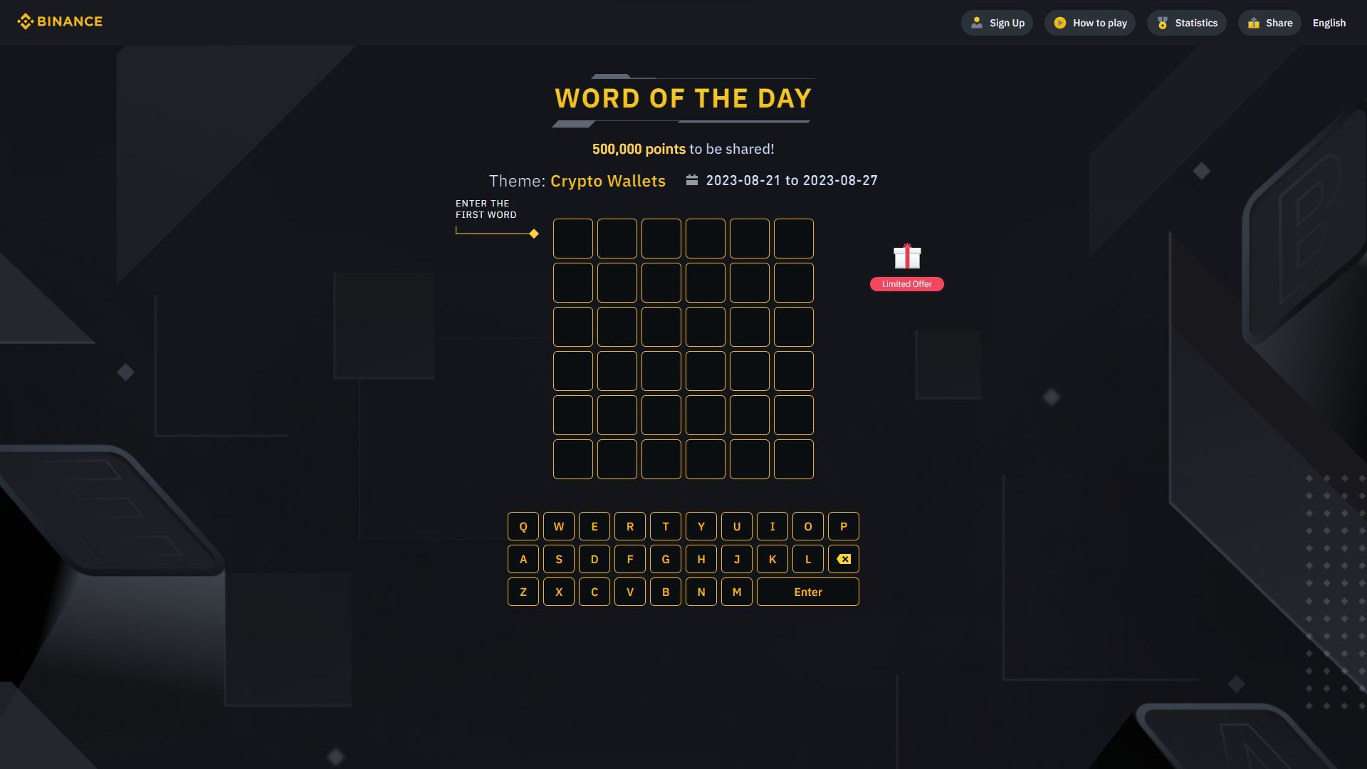 Binance Word of the Day ответы