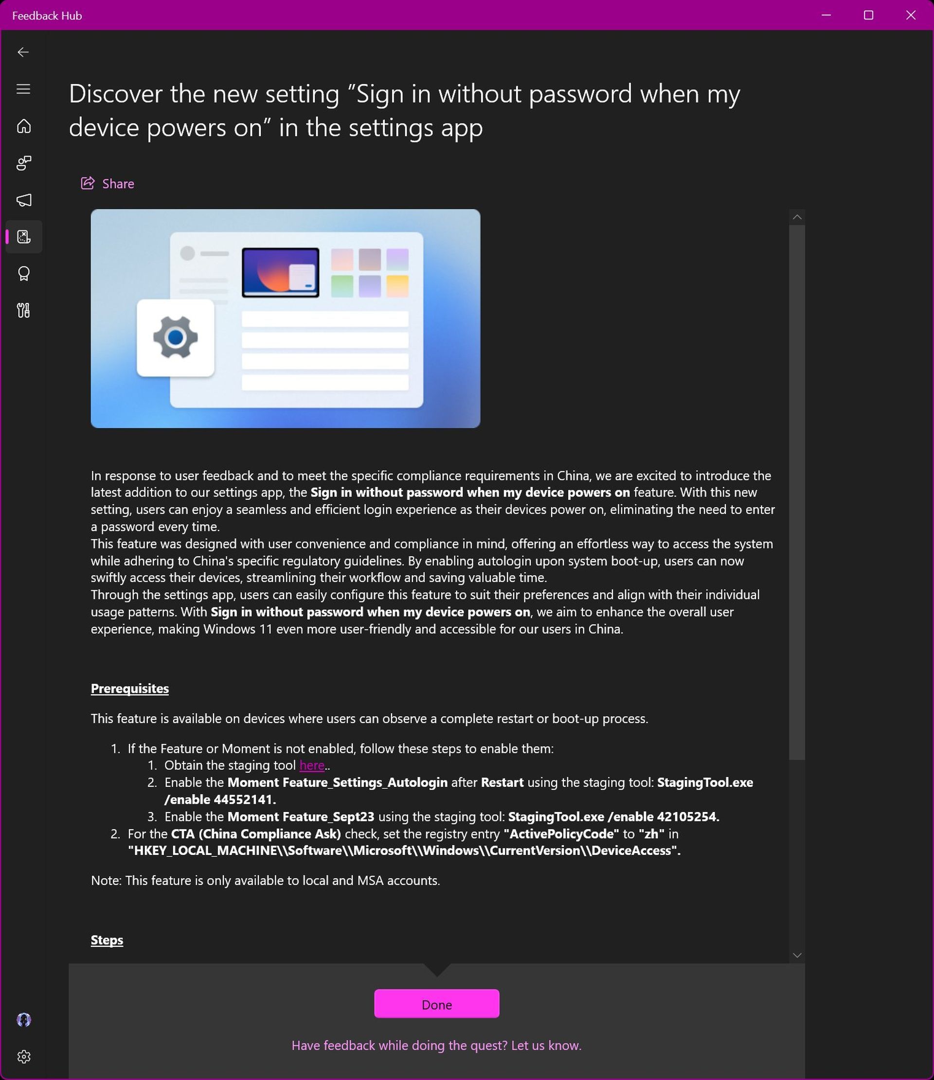 Microsoft StagingTool Windows 11
