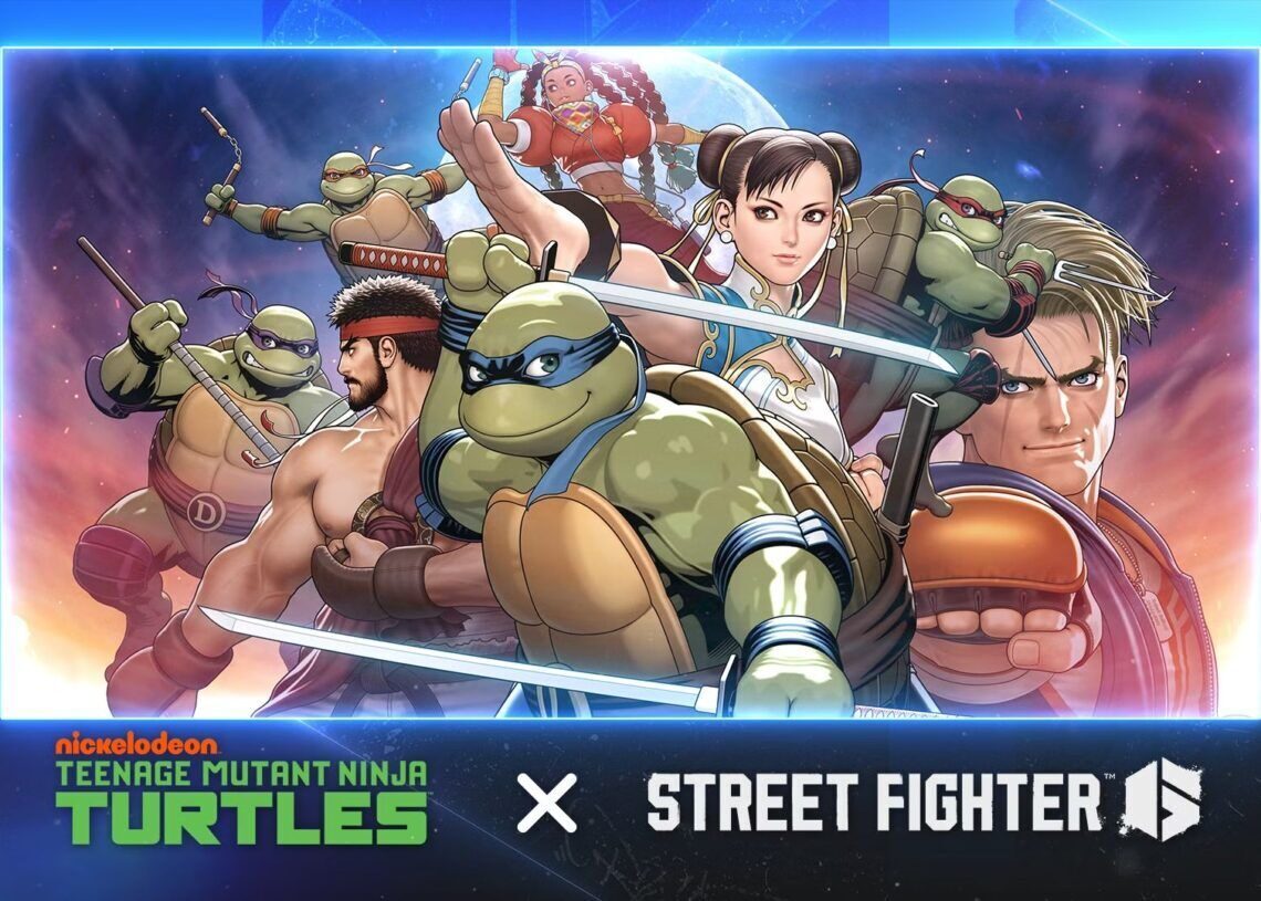 street fighter 6 ninja turtles