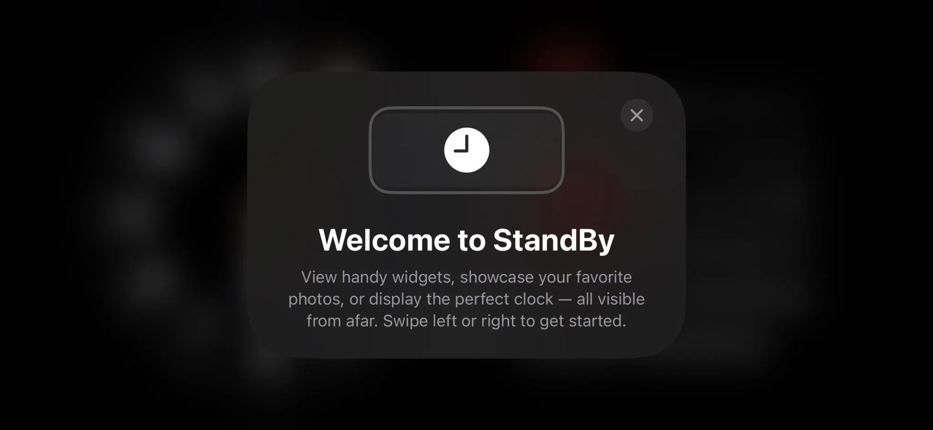 Change StandBy color iOS 17