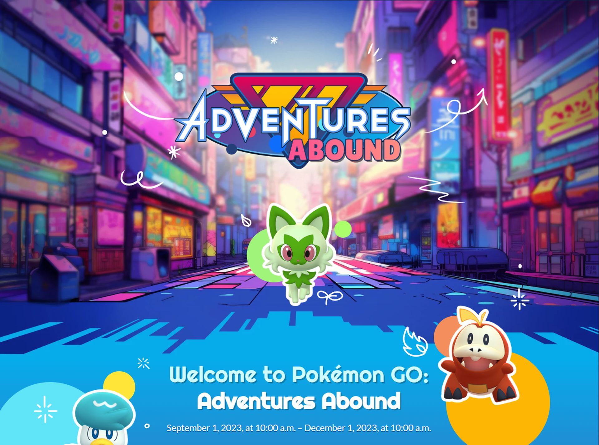 Pokemon GO Paldean Adventure
