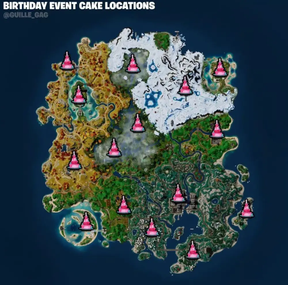 How to collect Fortnite birthday presents
