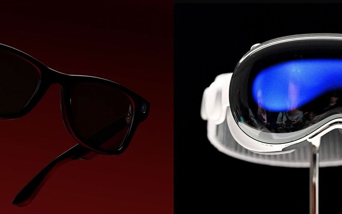 RayBan Meta Smart Glasses vs Apple Vision Pro