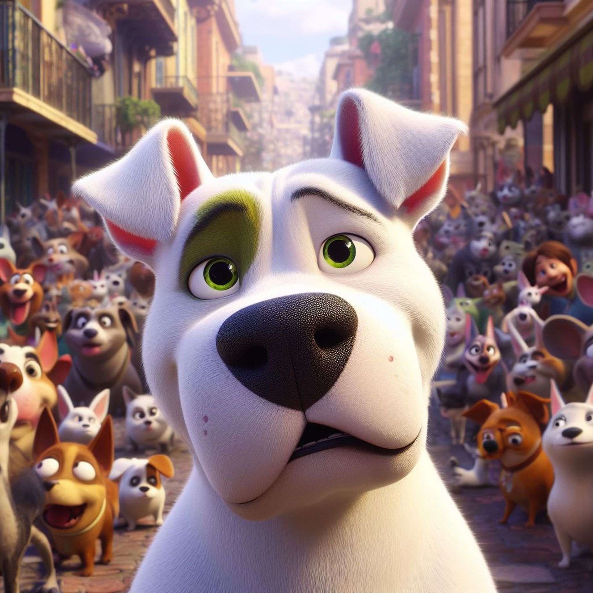 Тренд Disney Pixar AI Dog