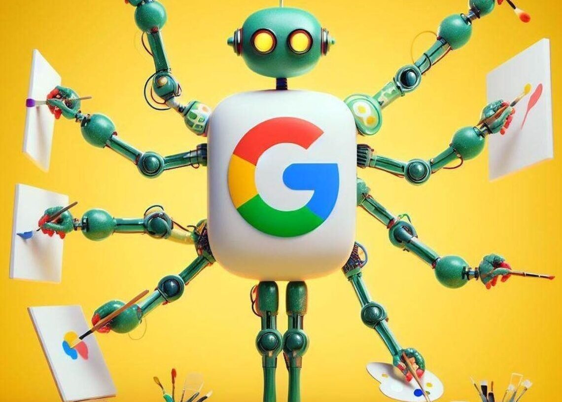 Google AI image generator in Search
