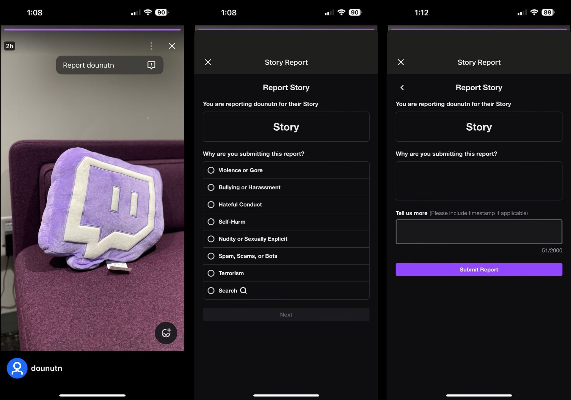 How to create Twitch Stories