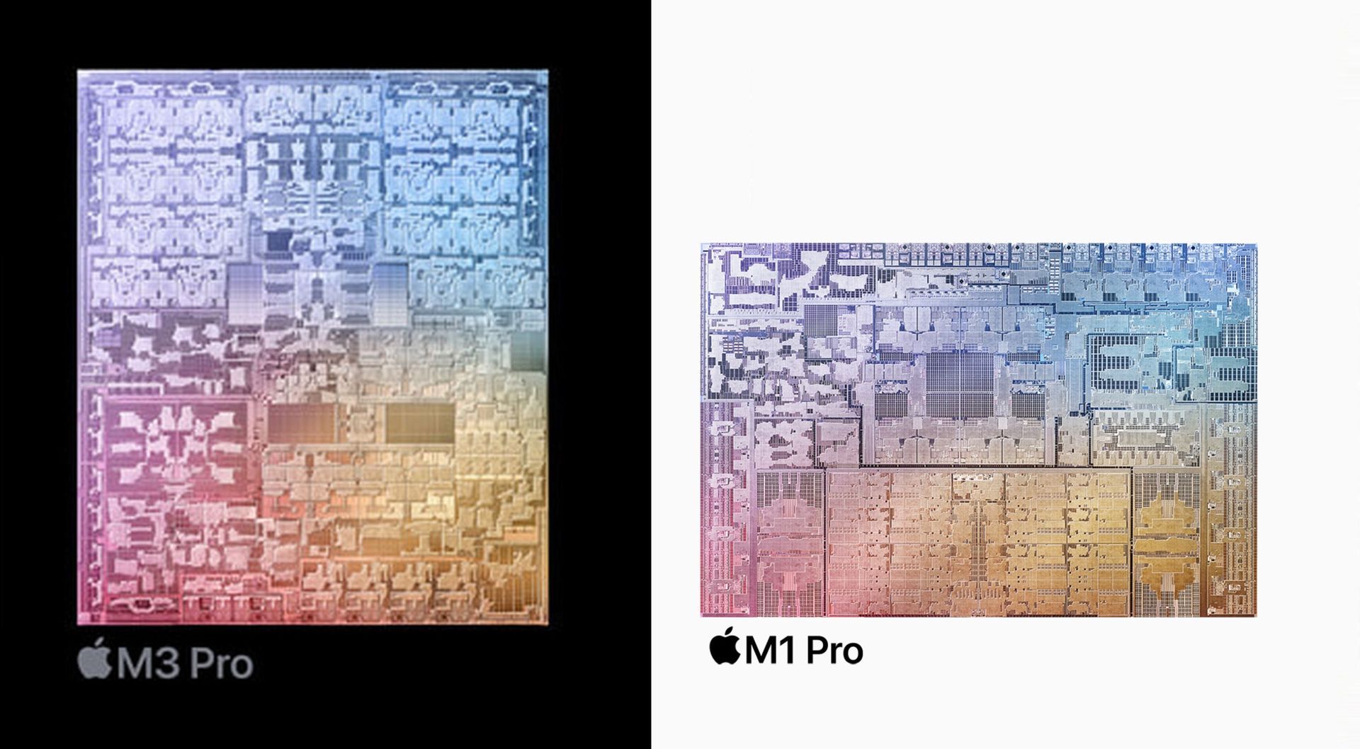 M1 Pro versus M3 Pro