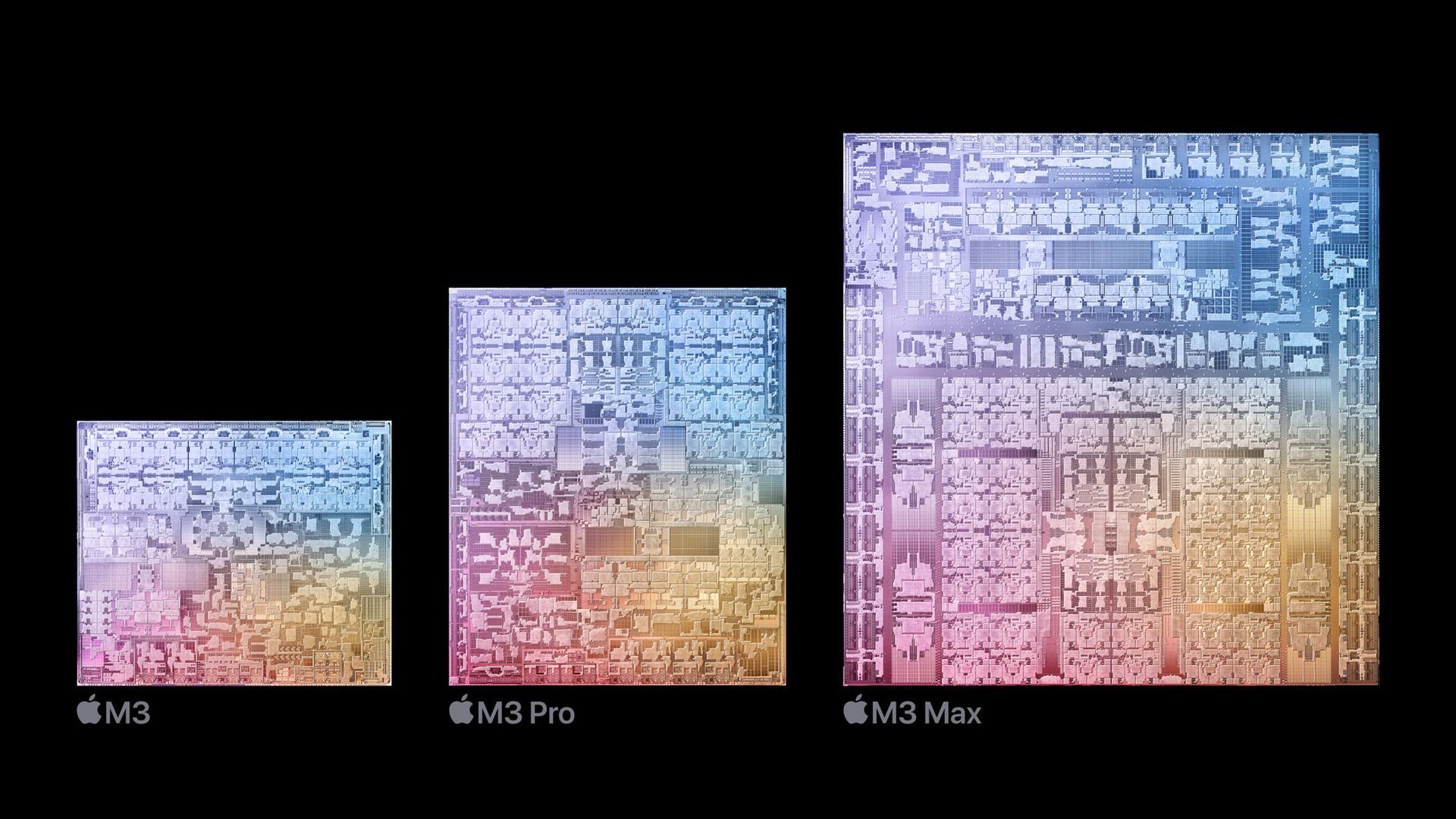 M3, M3 Pro en M3 Max: de nieuwe chips van Apple uitgelegd