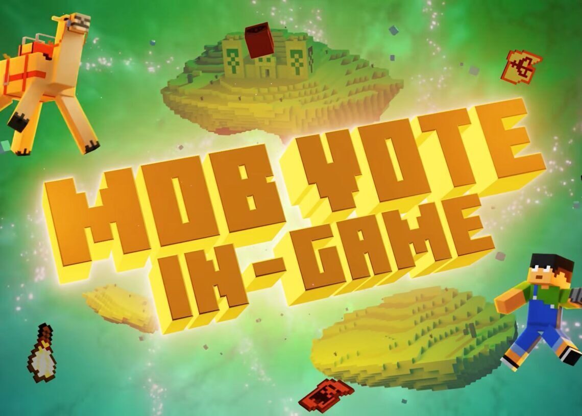 What does the penguin do in Minecraft Minecraft Mob vote