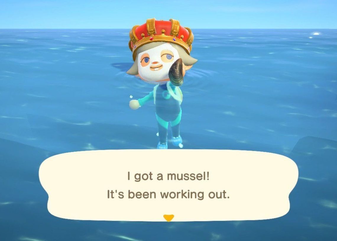 How to get a Mussel in Animal Crossing