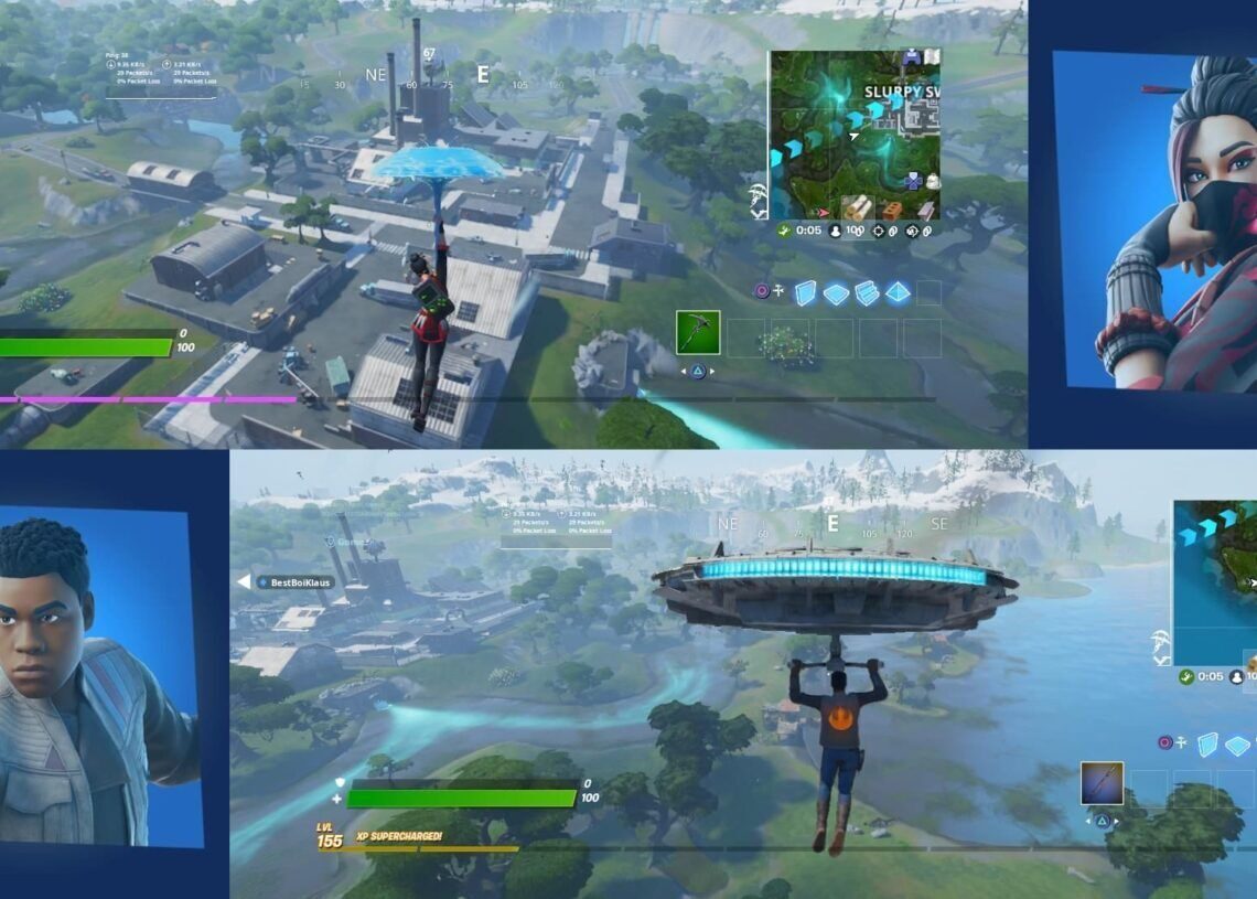 How to play 2 player on Fortnite