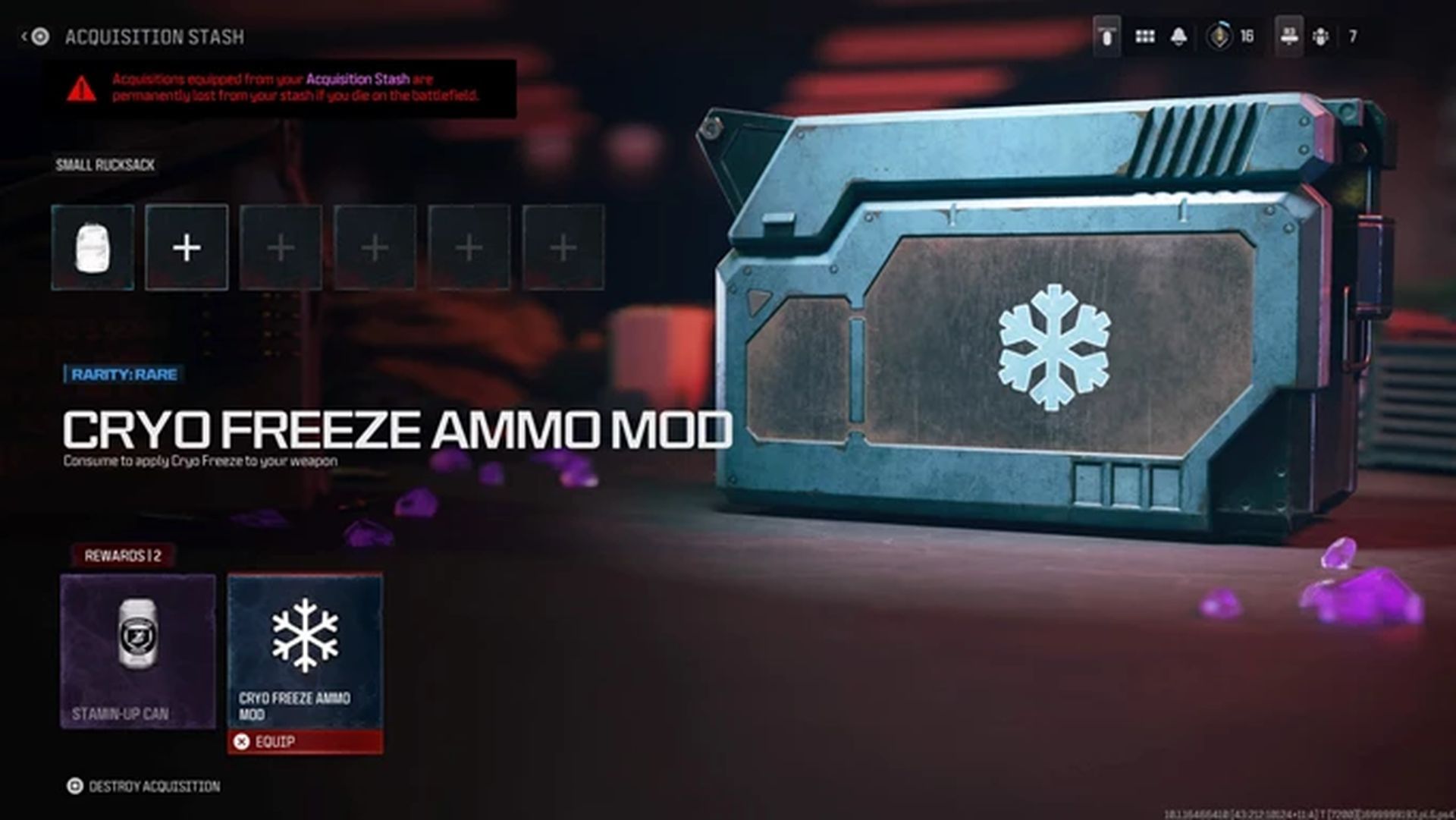 MW3 Zombies Cryo Freeze Ammo Mod