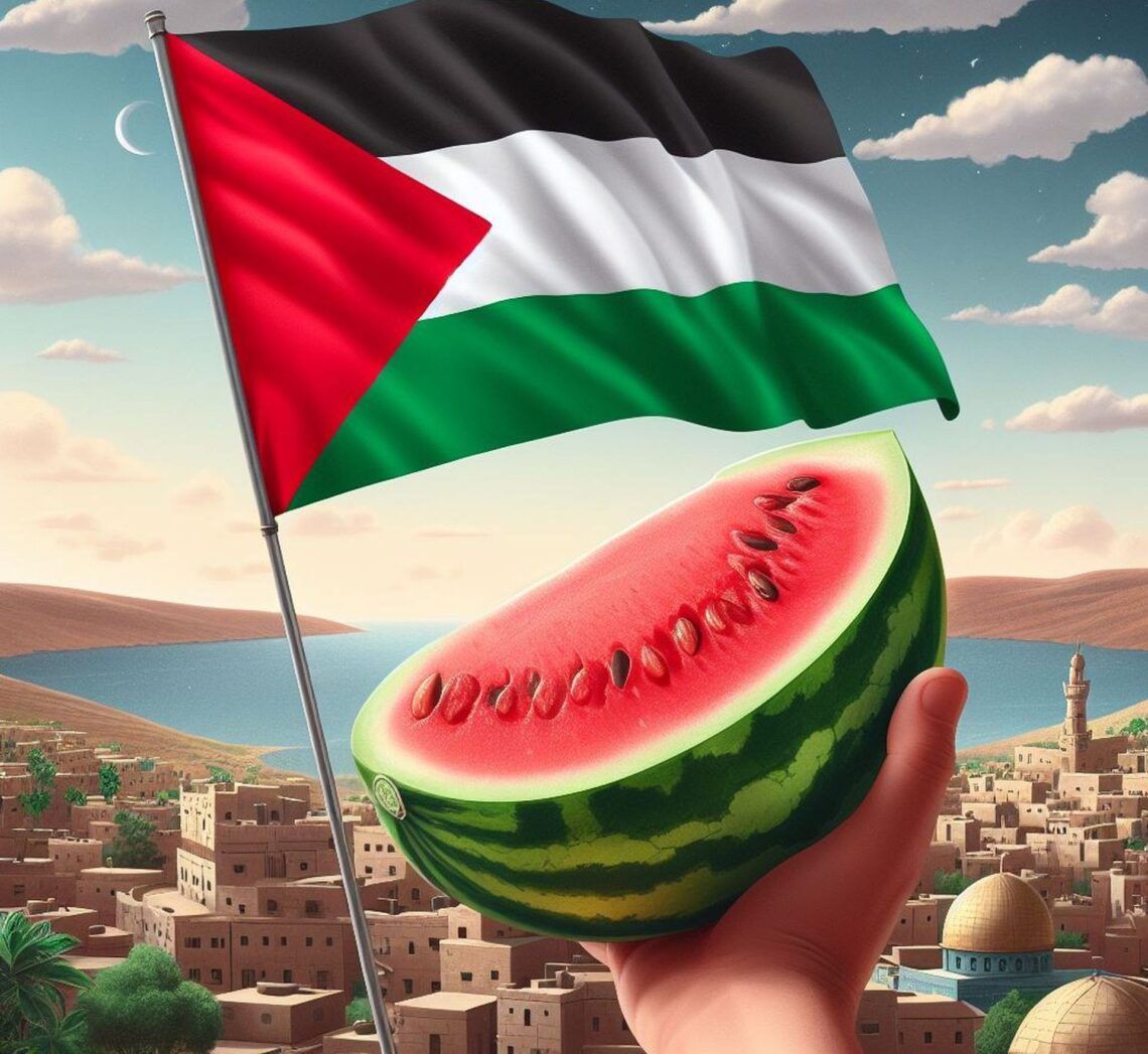 What is the watermelon emoji meaning across social media? • TechBriefly