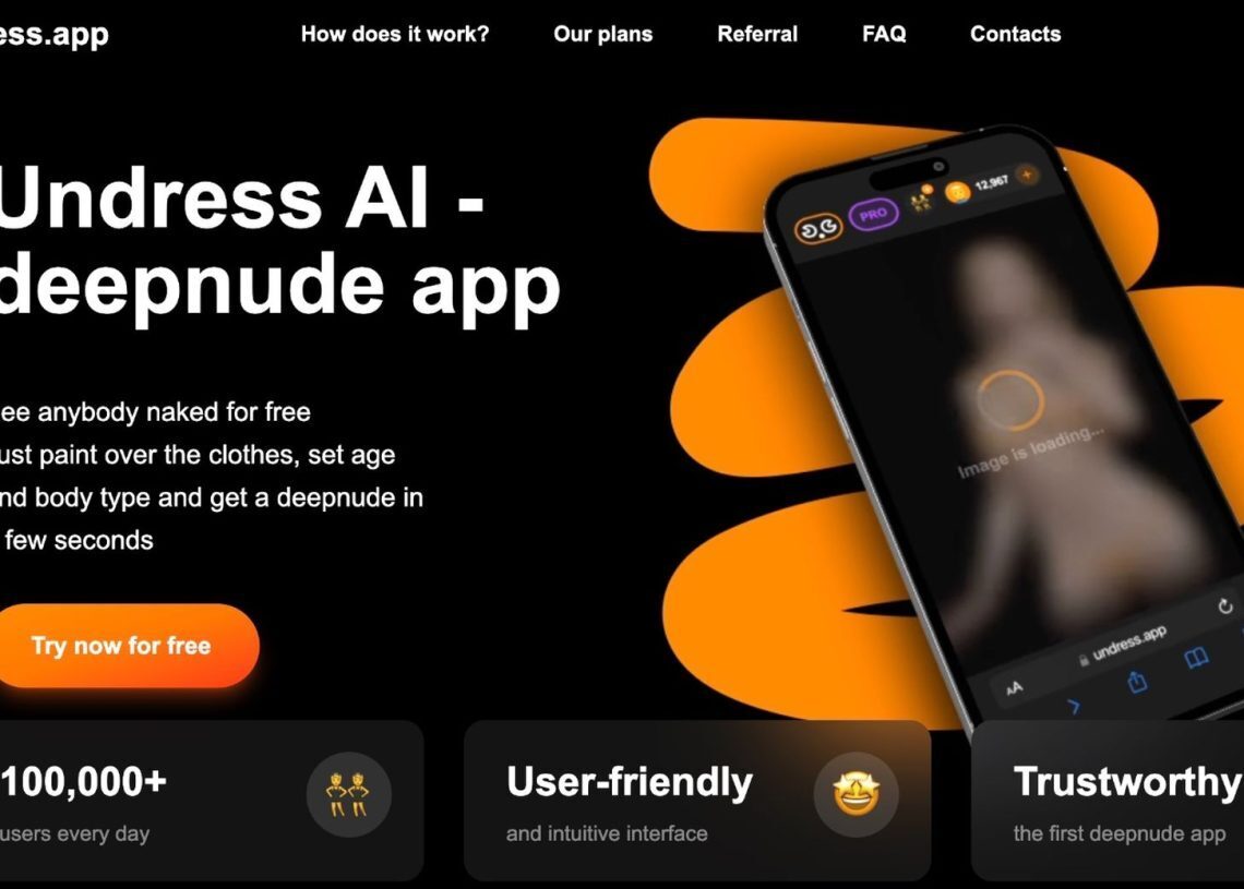 Undress app not working
