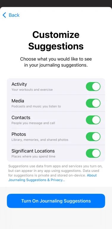 Как найти и использовать новое приложение Apple Journal в iOS 17.2