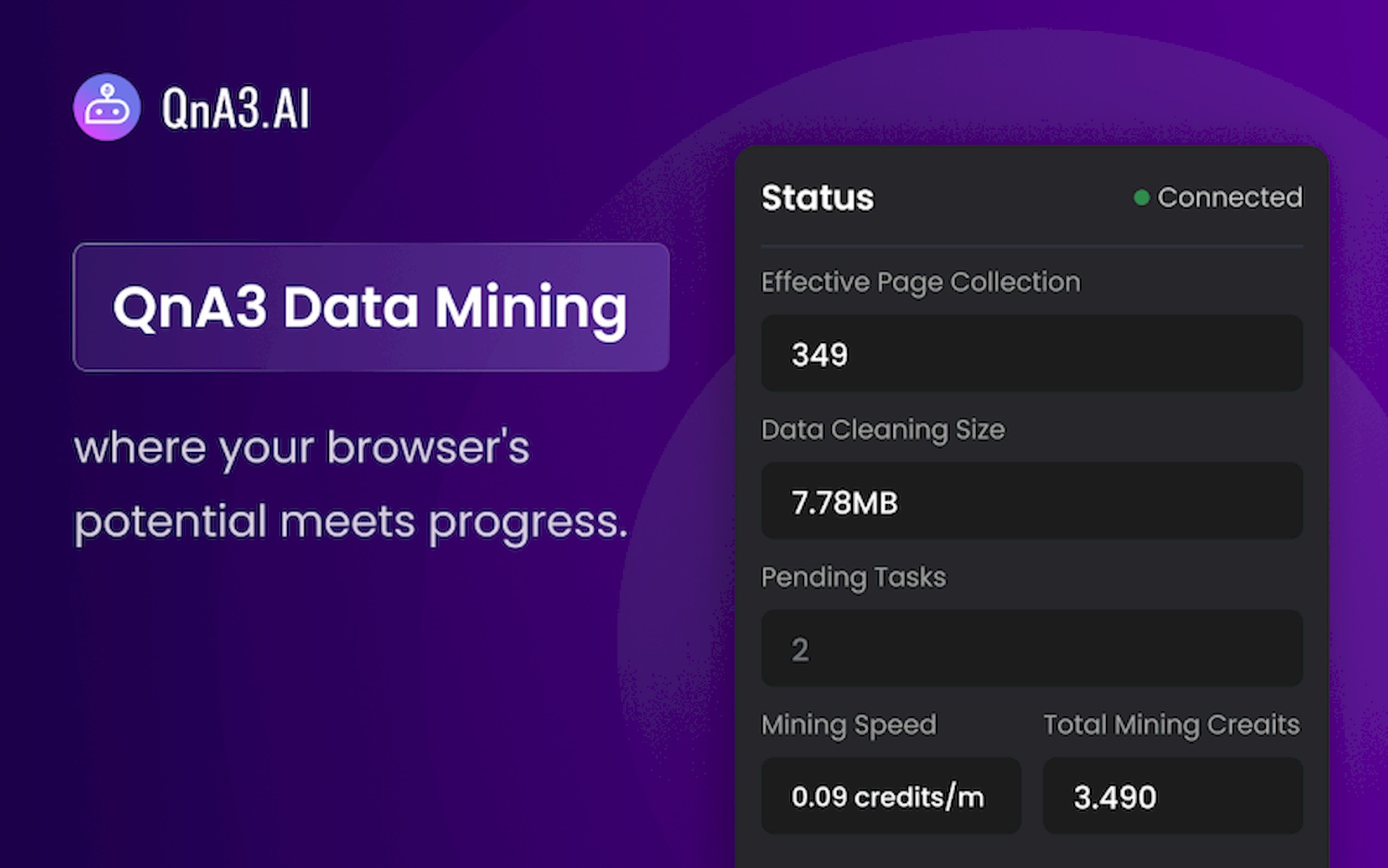 QnA3 AI data mining extension
