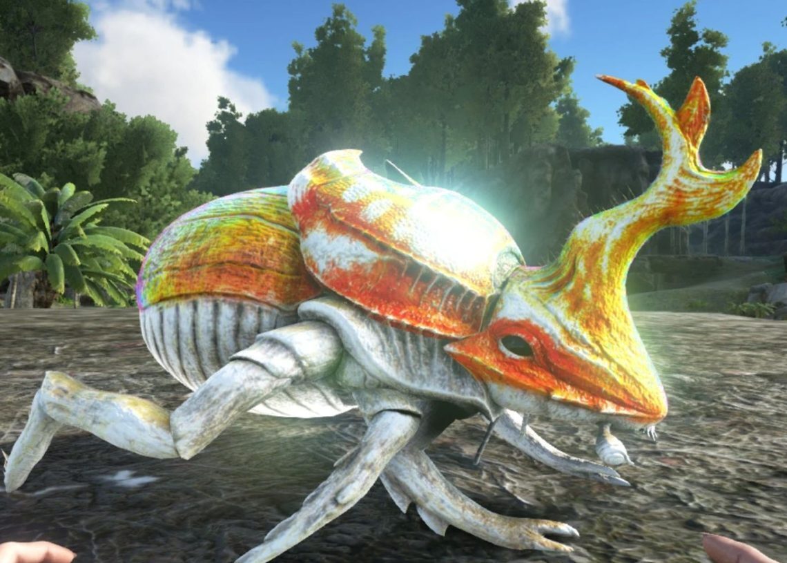 Ark Survival Ascended Dung Bettle location