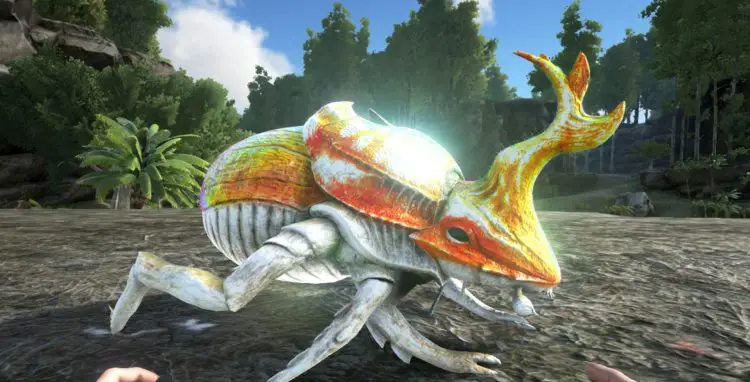 Ark Survival Ascended Dung Bettle location