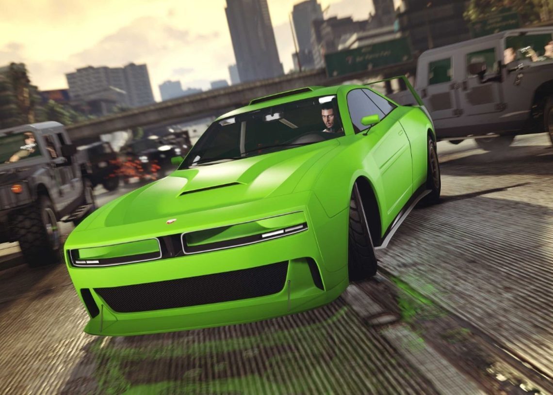 GTA Online drag race