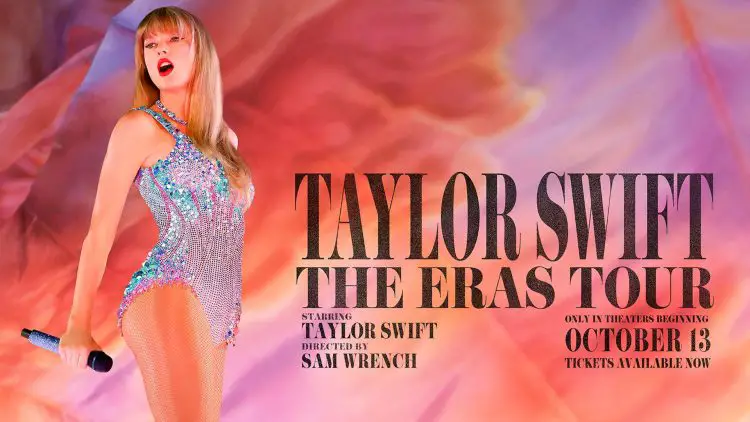 Taylor Swift's Eras Tour movie coming to Disney+ exclusively