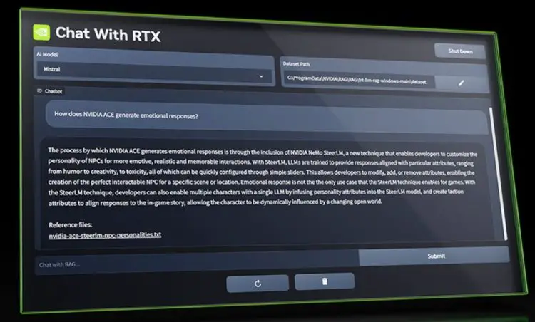 What is Nvidia Chat with RTX AI?