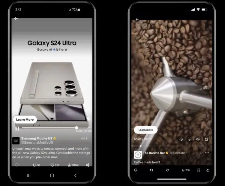 X opens vertical video ads to all advertisers