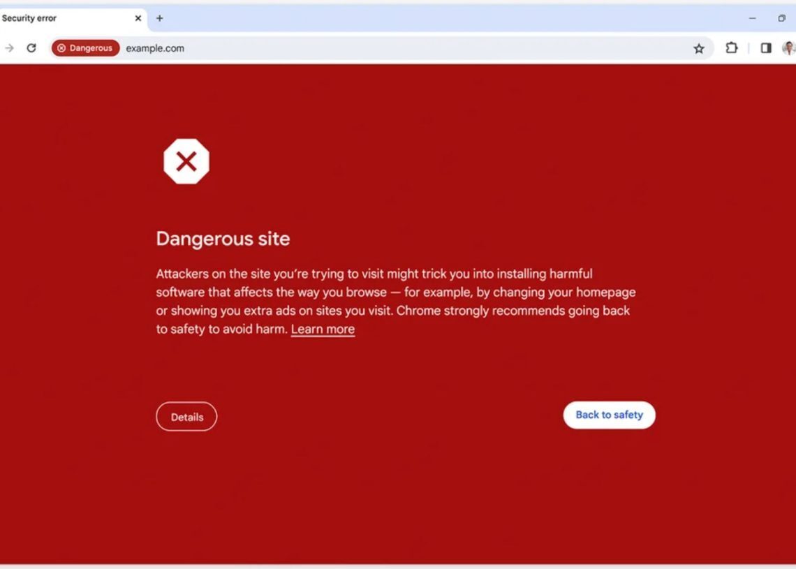 Google Chrome activates real-time scanning for safer web browsing