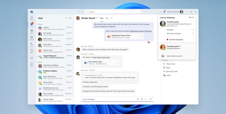 Microsoft Teams merging for work and personal use