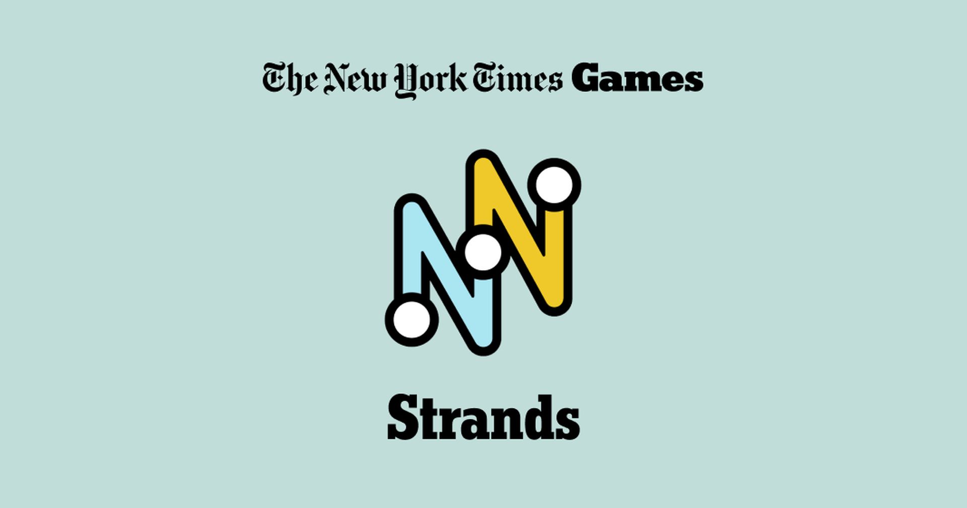 NYT Strands-spelantwoorden