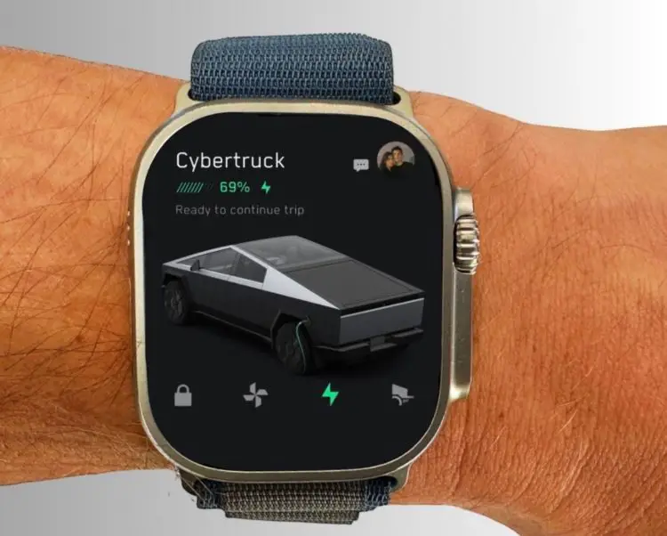 Tesla app coming to Apple Watch