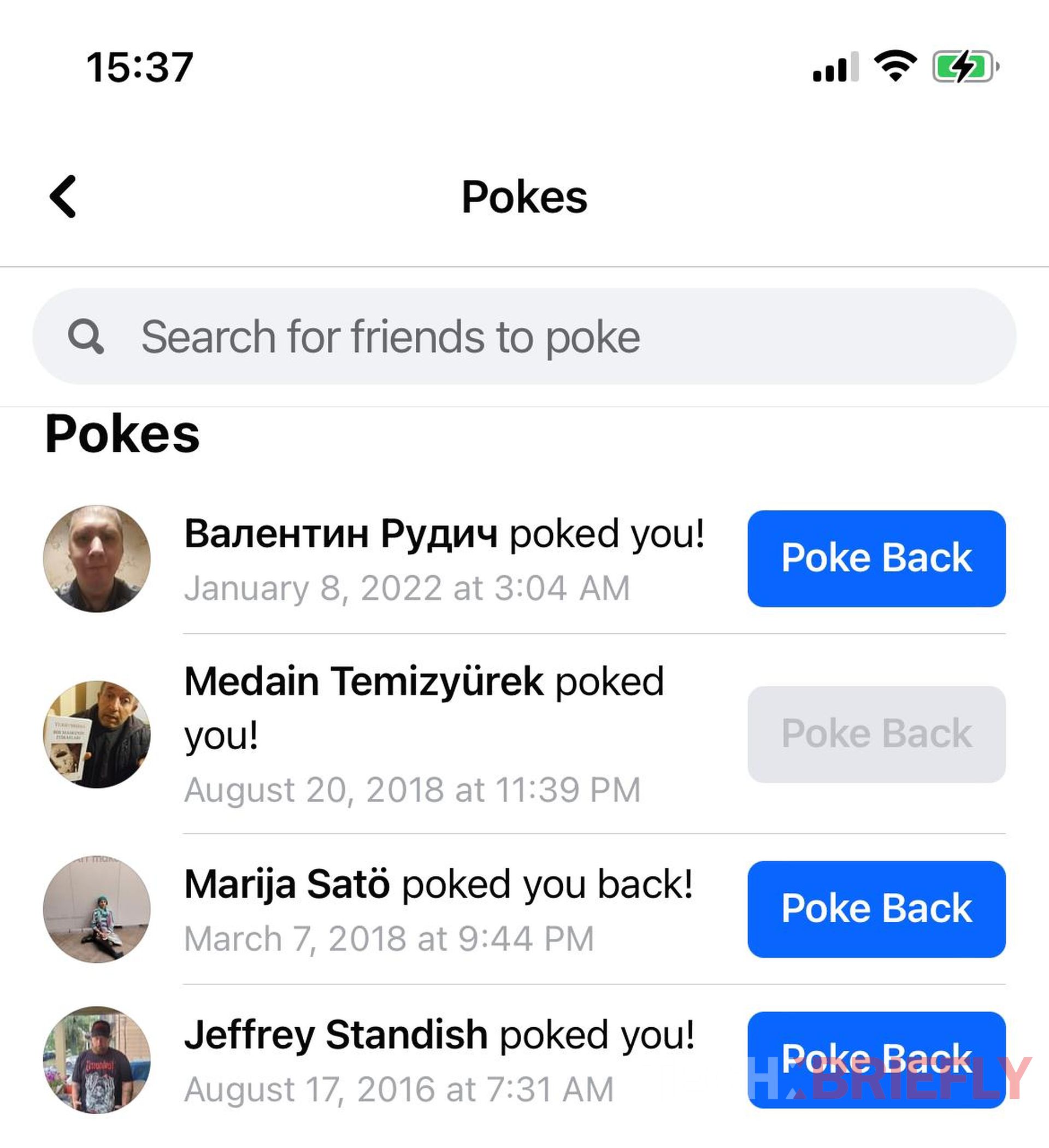 Что такое Facebook Poke?