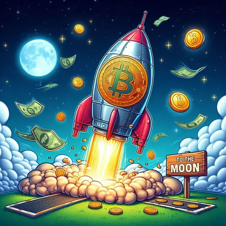 The Bitcoin rocket finally take off: Can it reach the moon?