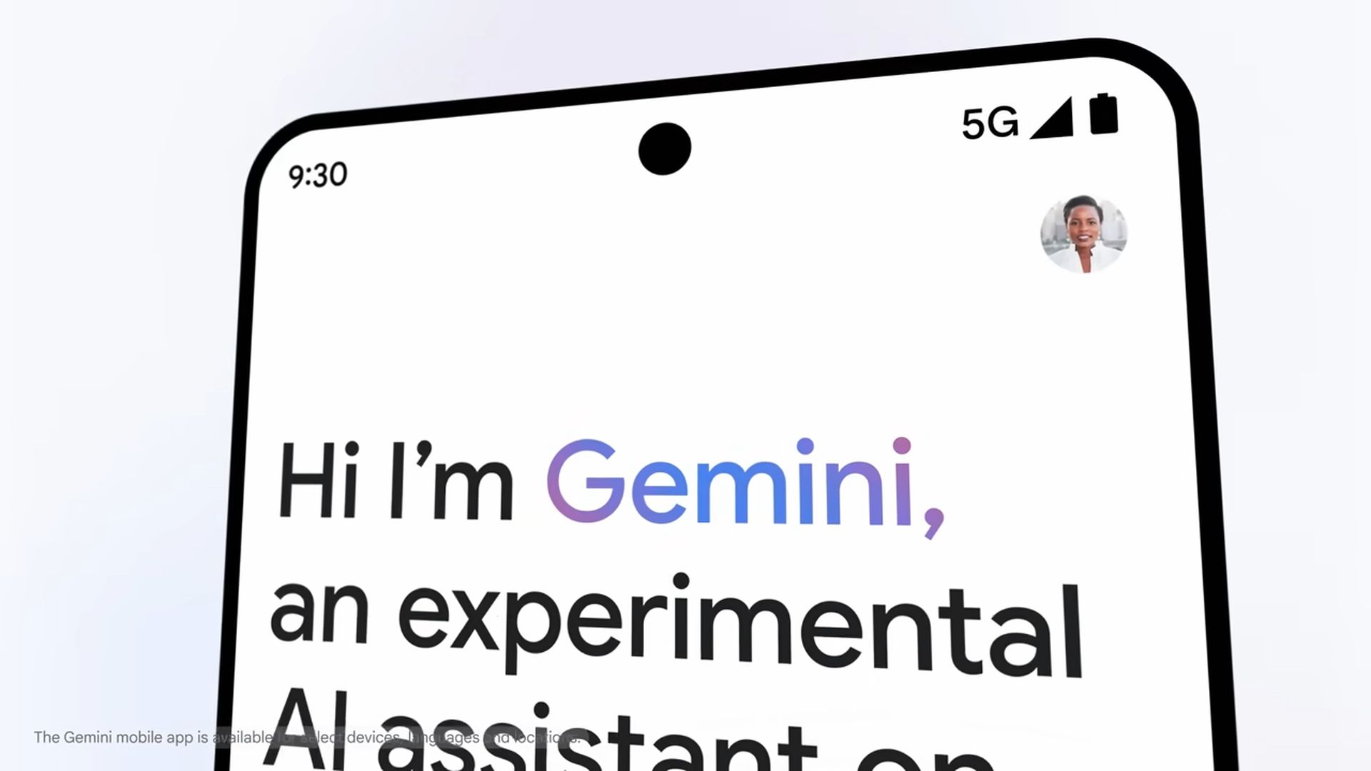 A versão Android do Gemini terá recurso de respostas em tempo real