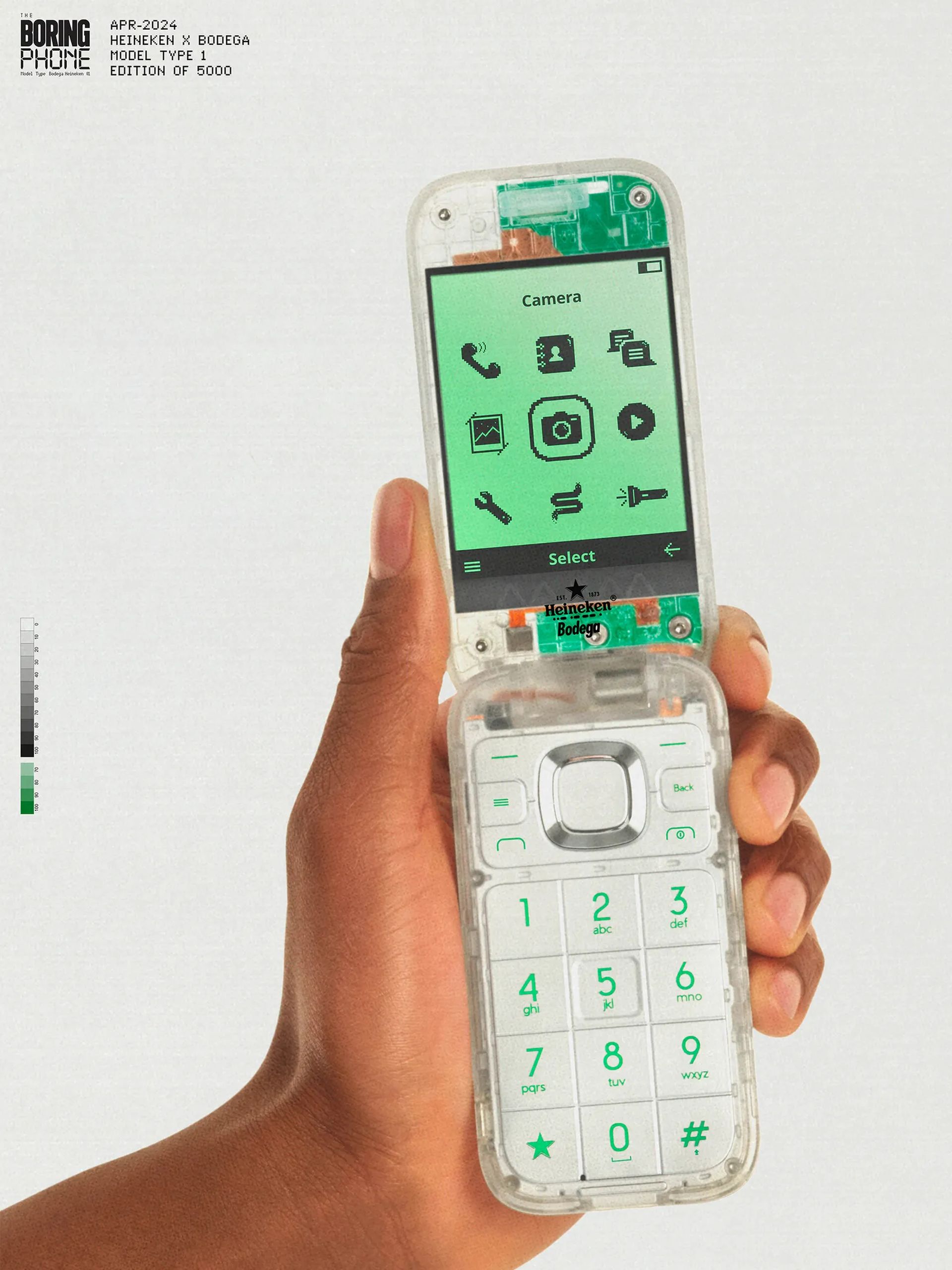 Telefone chato da Heineken