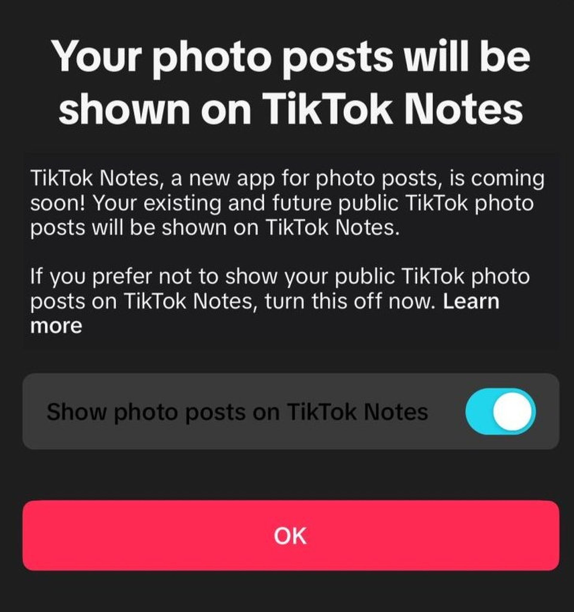 Aplikacja fotograficzna TikTok konkurująca z Instagramem: TikTok Notes