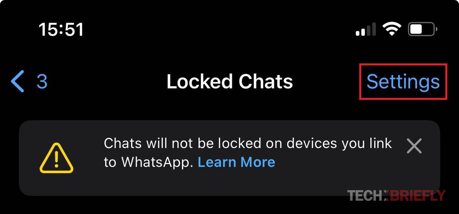WhatsApp chat lock feature coming to linked devices