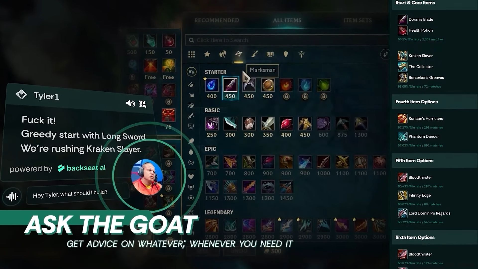 Backseat AI can help you destroy your opponents in League of Legends