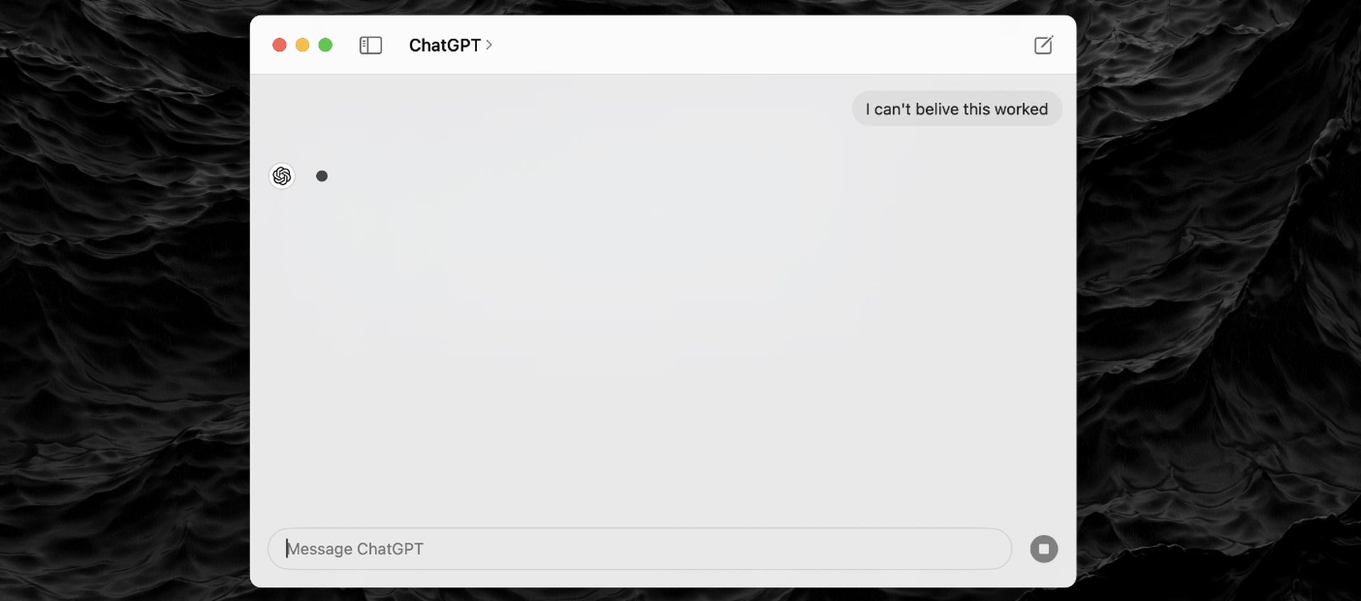 How to use the ChatGPT Mac app?