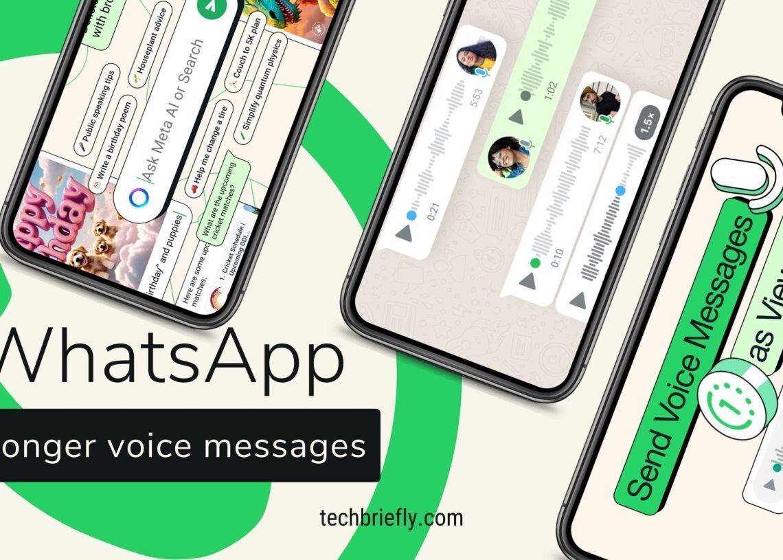 New update allows longer voice messages on WhatsApp status
