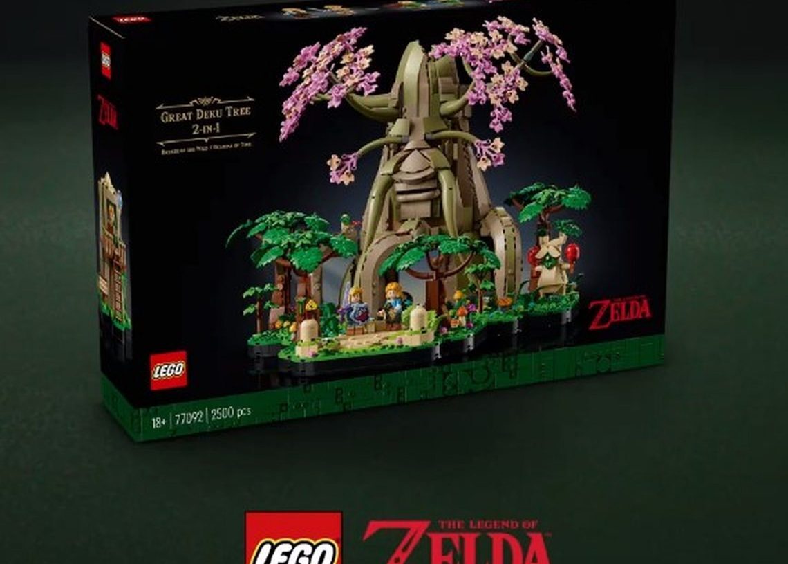 Here is the LEGO The Great Deku Tree you waiting for