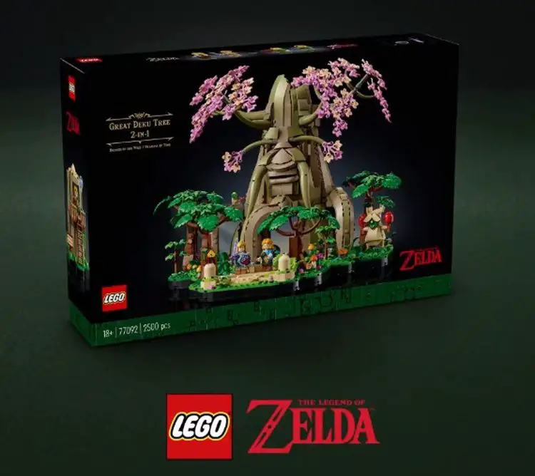 Here is the LEGO The Great Deku Tree you waiting for