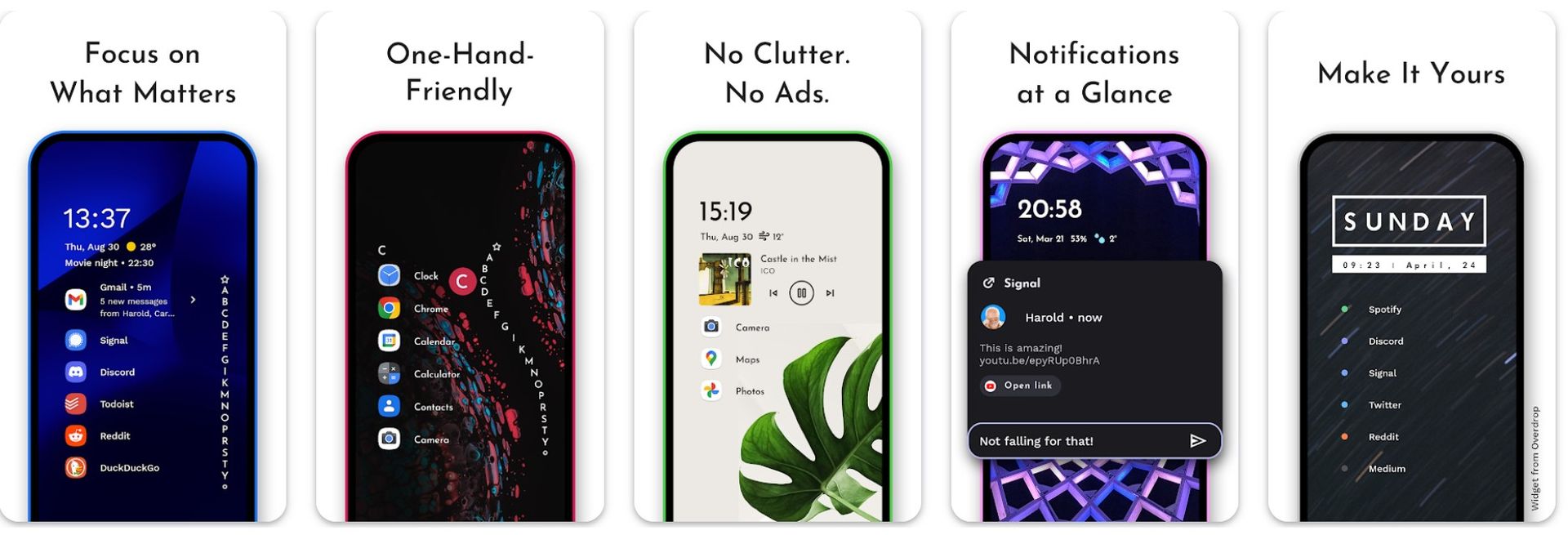 Вот лучшие лаунчеры для Android 2024 года